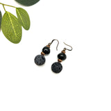 Lava Stone Aromatherapy Earring