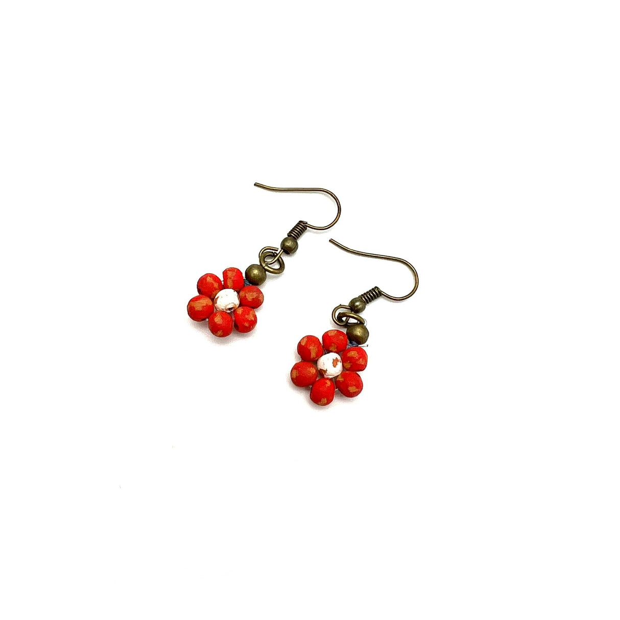 Ceramic Daisy Earring