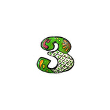 Painted Numbers - Green