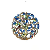 Medium Blue Tree of Life  Dimensions: 13"