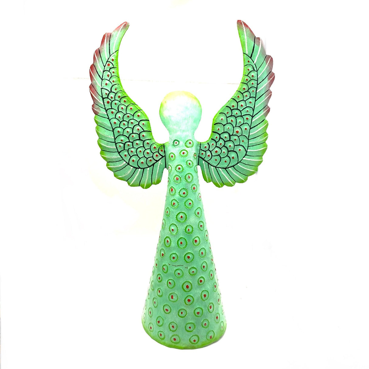 Green Standing Angel