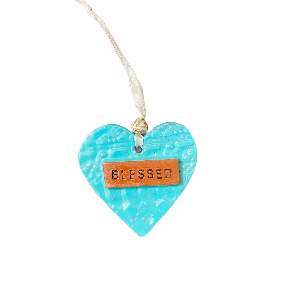 Ceramic Ornament - Blessed Heart