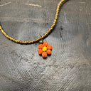 Ceramic Daisy Necklace
