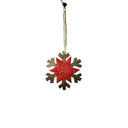 Glitter Snowflake Ornament