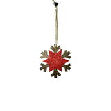 Glitter Snowflake Ornament