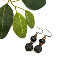 Lava Stone Aromatherapy Earring