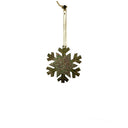 Glitter Snowflake Ornament