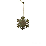 Glitter Snowflake Ornament