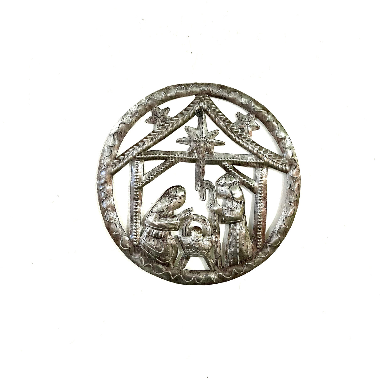 Round Nativity Wall Hanging #2