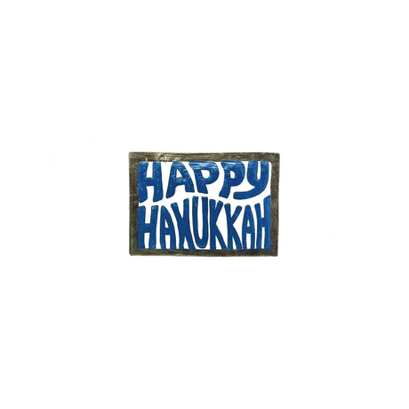 Mini Metal Holiday Signs