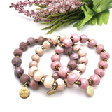 Ceramic Bead Bracelet Pack (set of 10)