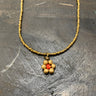 Ceramic Daisy Necklace