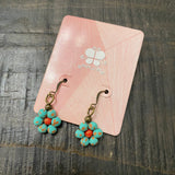 Ceramic Daisy Earring