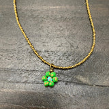 Ceramic Daisy Necklace