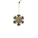 Glitter Snowflake Ornament