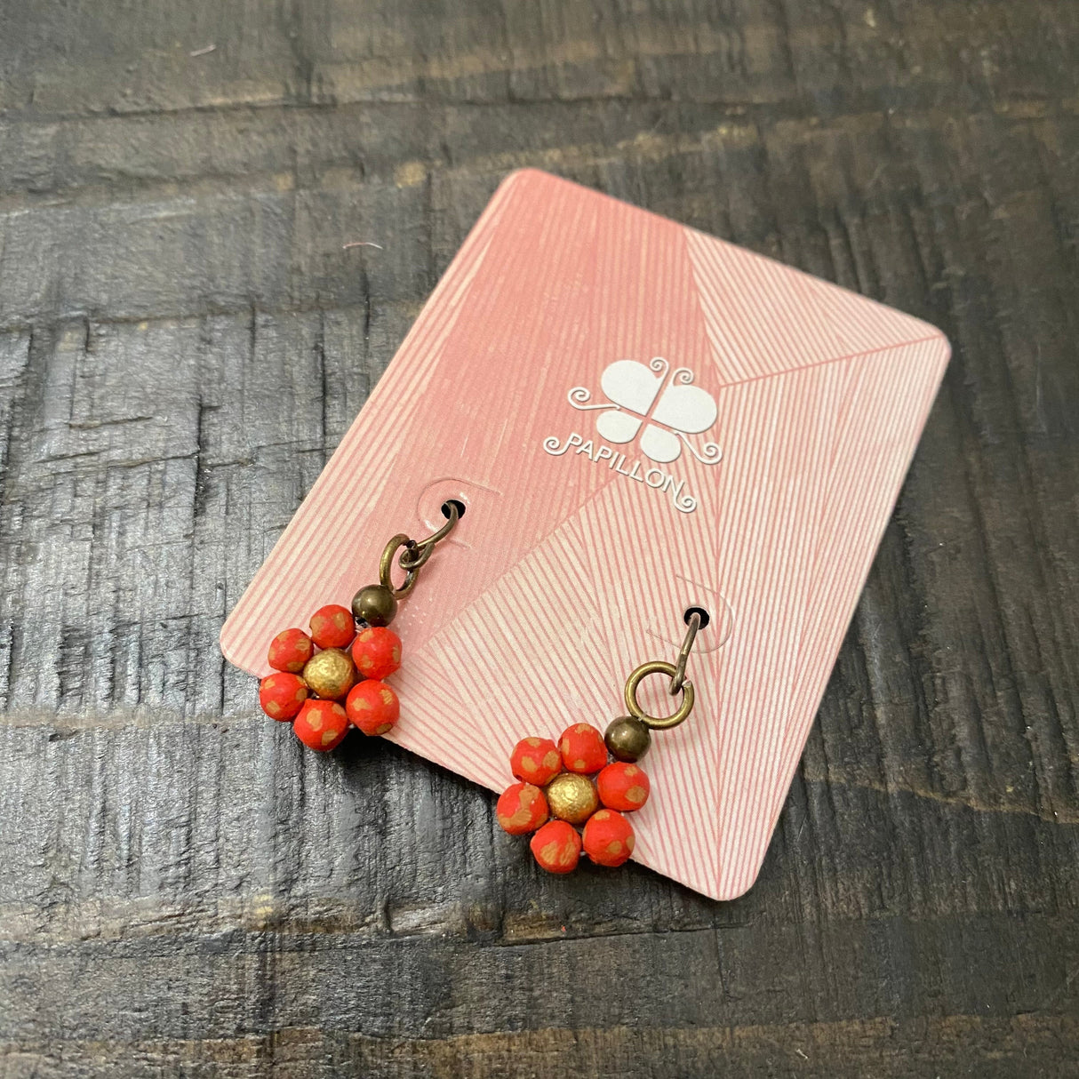 Ceramic Daisy Earring