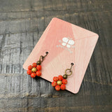 Ceramic Daisy Earring