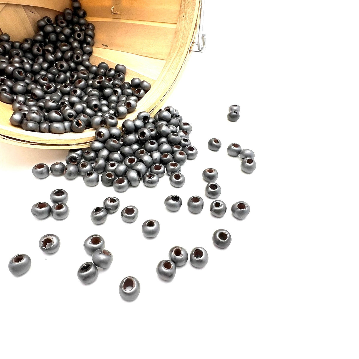 Bulk Beads - Gun Metal Gray