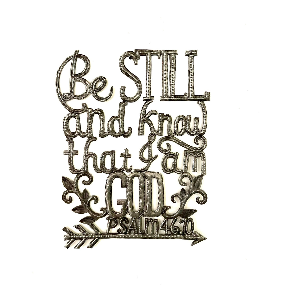 Be Still and Know That I am God