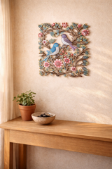 Birds & Blossoms Metal Art
