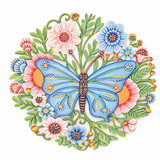 Butterfly Garden Metal Wall Art