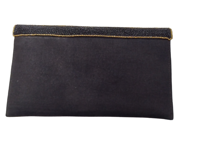 Handmade Women Envelope Clutch Purse with Cover made of beads
