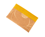 Gold and Yellow Handmade Women Clutch Purse